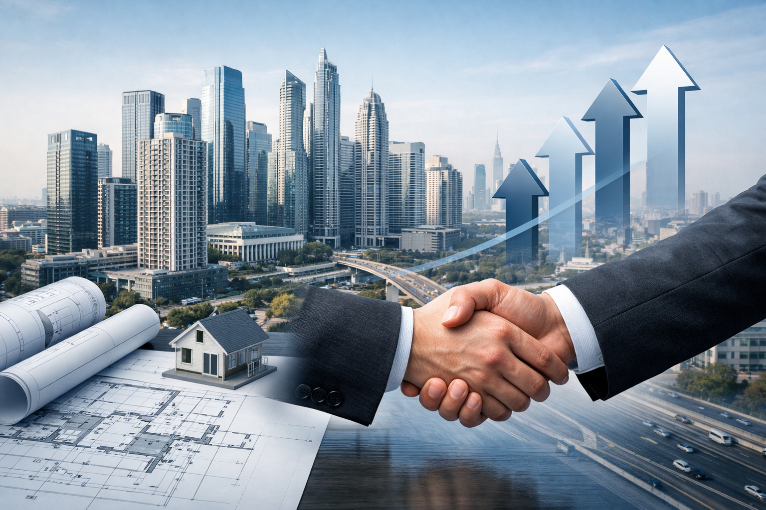 Property investor reviewing documents with channel partner in Gurgaon real estate office showing verified RERA-approved projects and investment opportunities