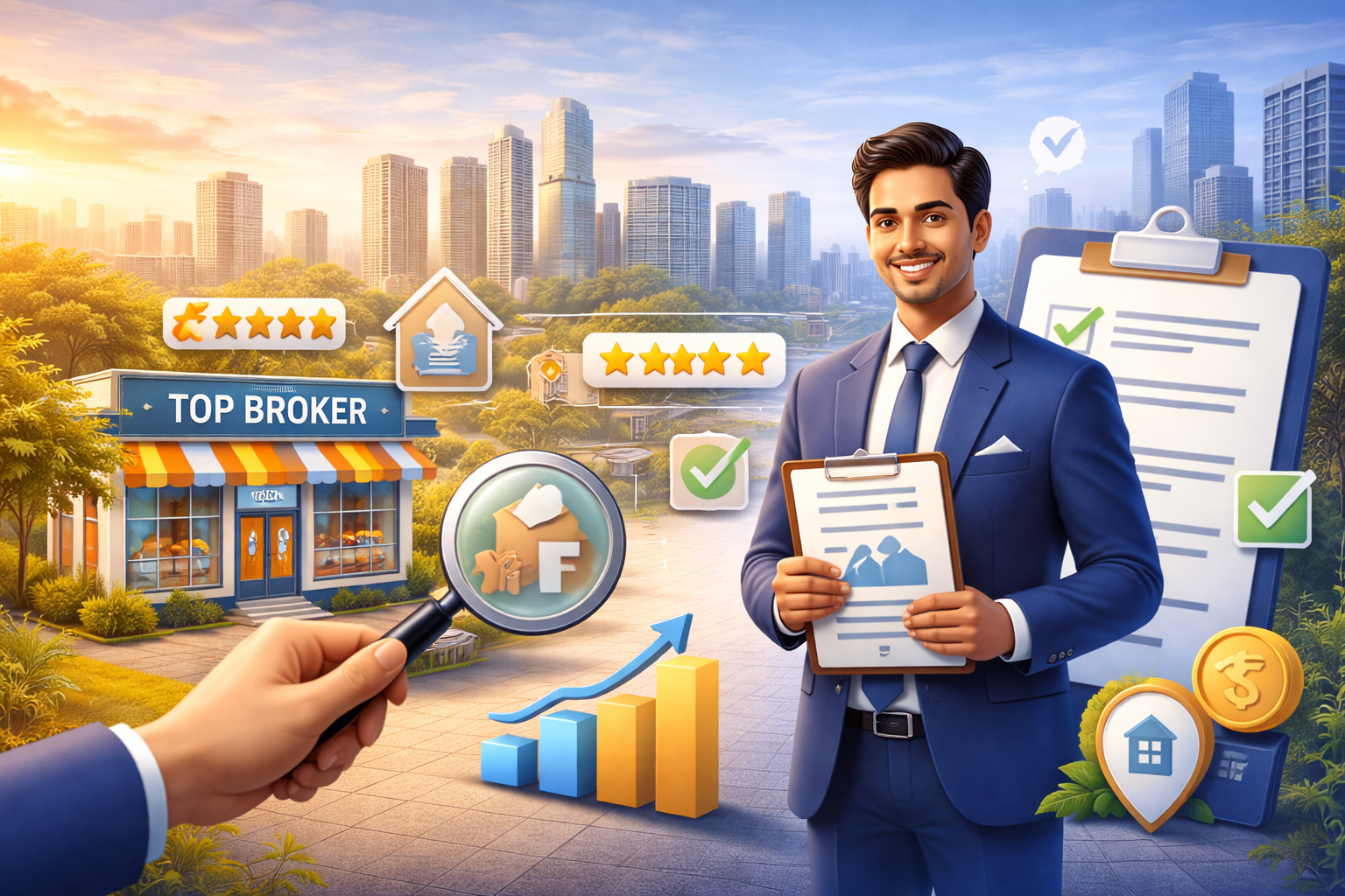 Choose the Best Broker Firm in Gurgaon